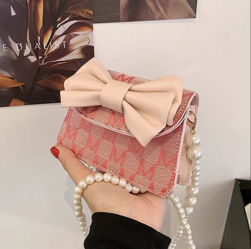 Túi nơ mini dây ngọc cực xinh