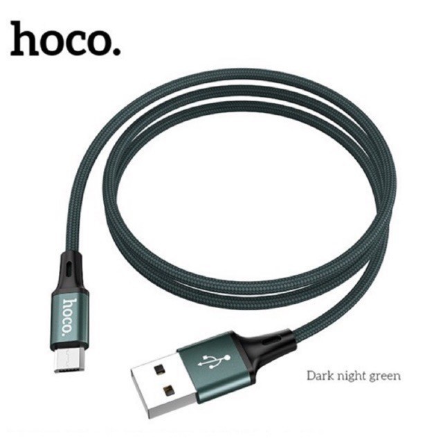 Cáp sạc nhanh 3A Hoco DU10 micro 1 mét cho điện thoại android bảo hành 12 tháng 1 đổi 1