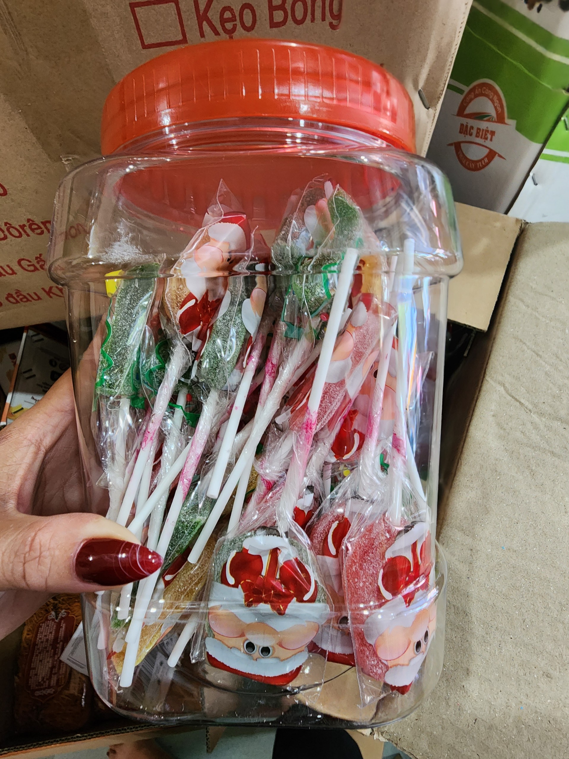 Kẹo NOEL DẺO CÔNG TY BẢO AN HỦ 50 QUE