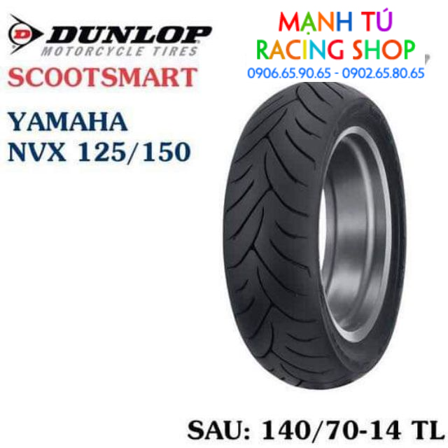 Lốp sau 140/70-14 dunlop lắp nvx - tanthanh 247