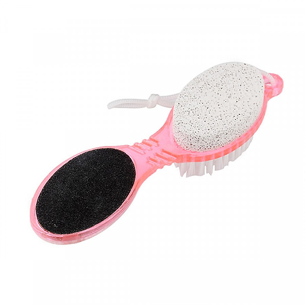 Bàn chải 4 trong 1 chà gót chân tẩy tế bào chêt siêu tiện lợi làm đẹp bàn chân cho bạn