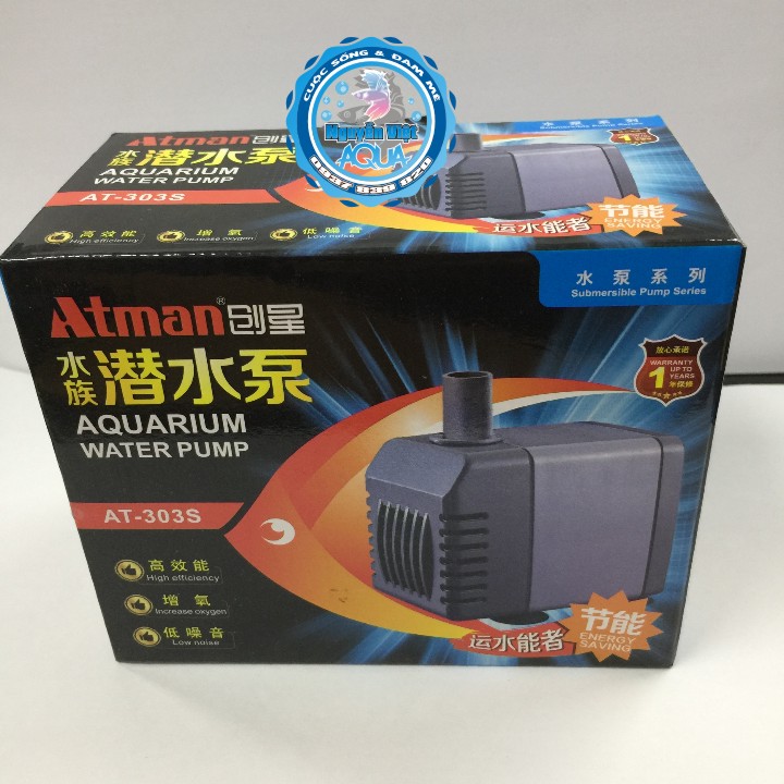 Máy bơm nước hồ cá Atman 303s - 6W