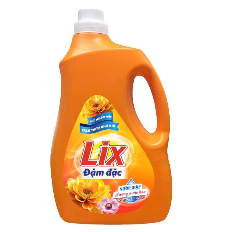 Nước giặt Lix Hương Nước Hoa 3.3kg