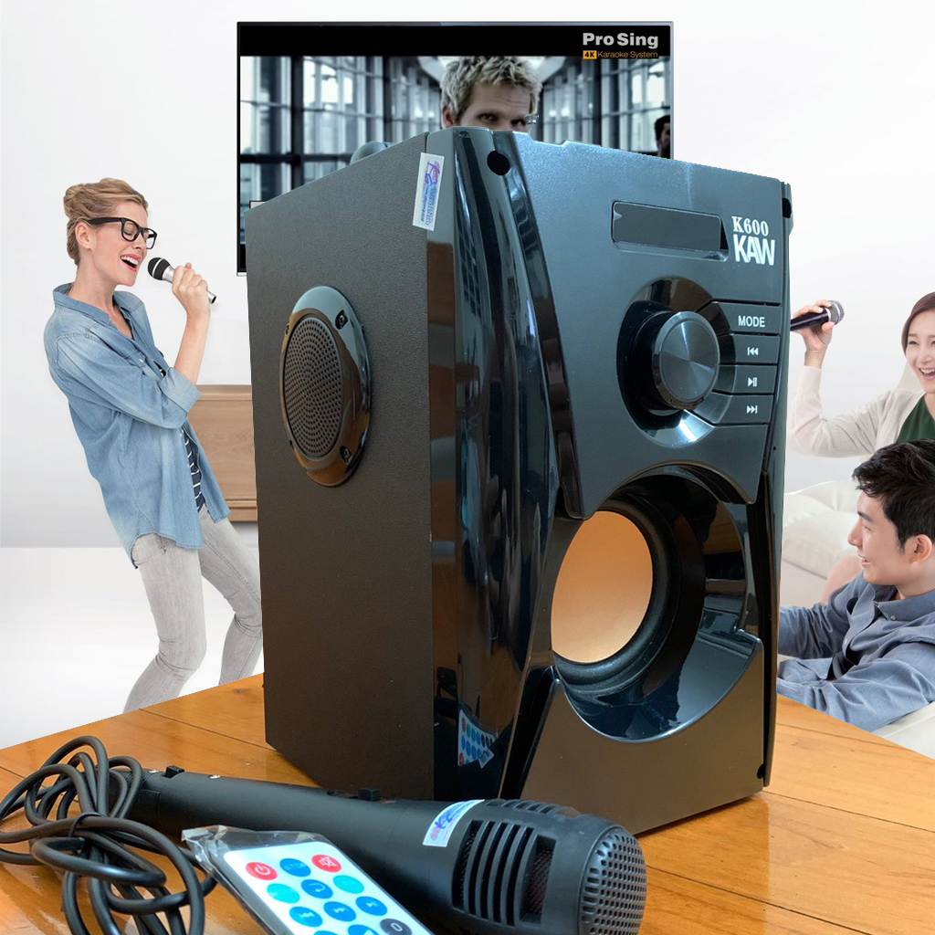 Loa Bluetooth karaoke công suất cao - Loa K600/K500 Đỉnh Cao Công Nghệ + Loa Siêu Bass Cực Hay , Nghe Cực Êm,Giảm Giá -50%, Bảo Hành 1 Đổi 1