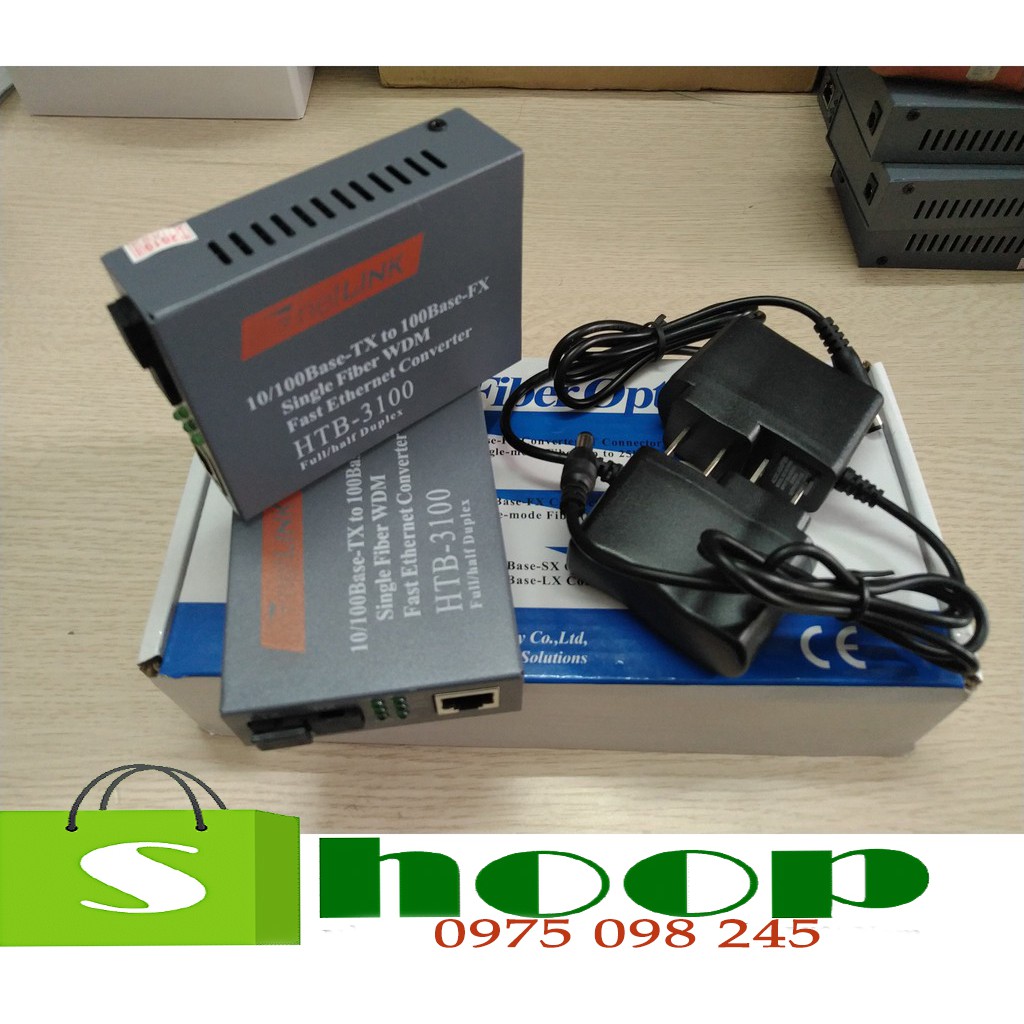 Cặp converter quang điện netlink ab 3100