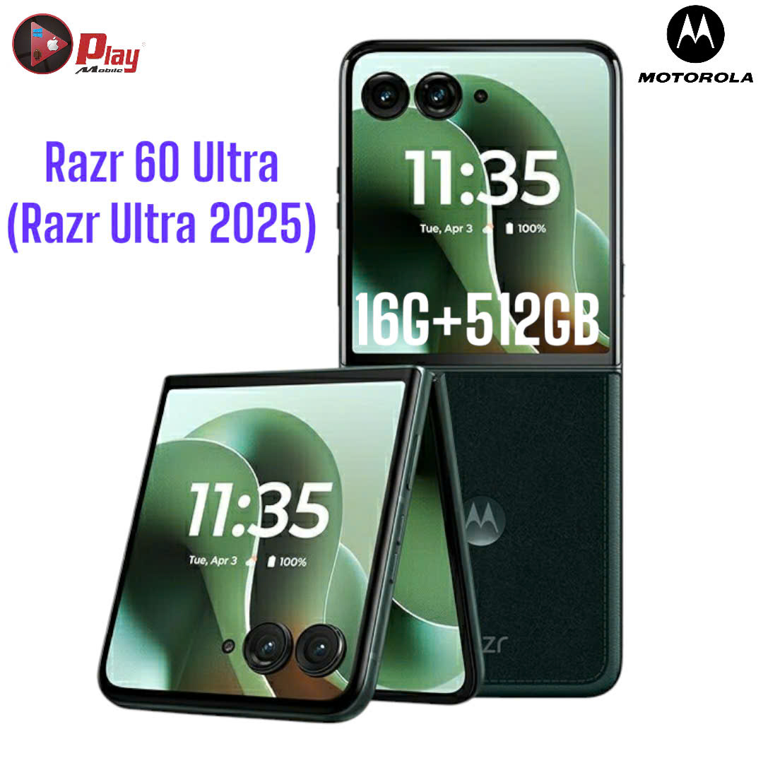 Motorola Razr 60 Ultra Phone - Powerful Snapdragon 8 Elite, Stylish and Classy Folding Screen