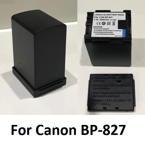 pin+sạc dùng cho máy quay phim canon pin canon bp-808 bp-809 828 827 745 7