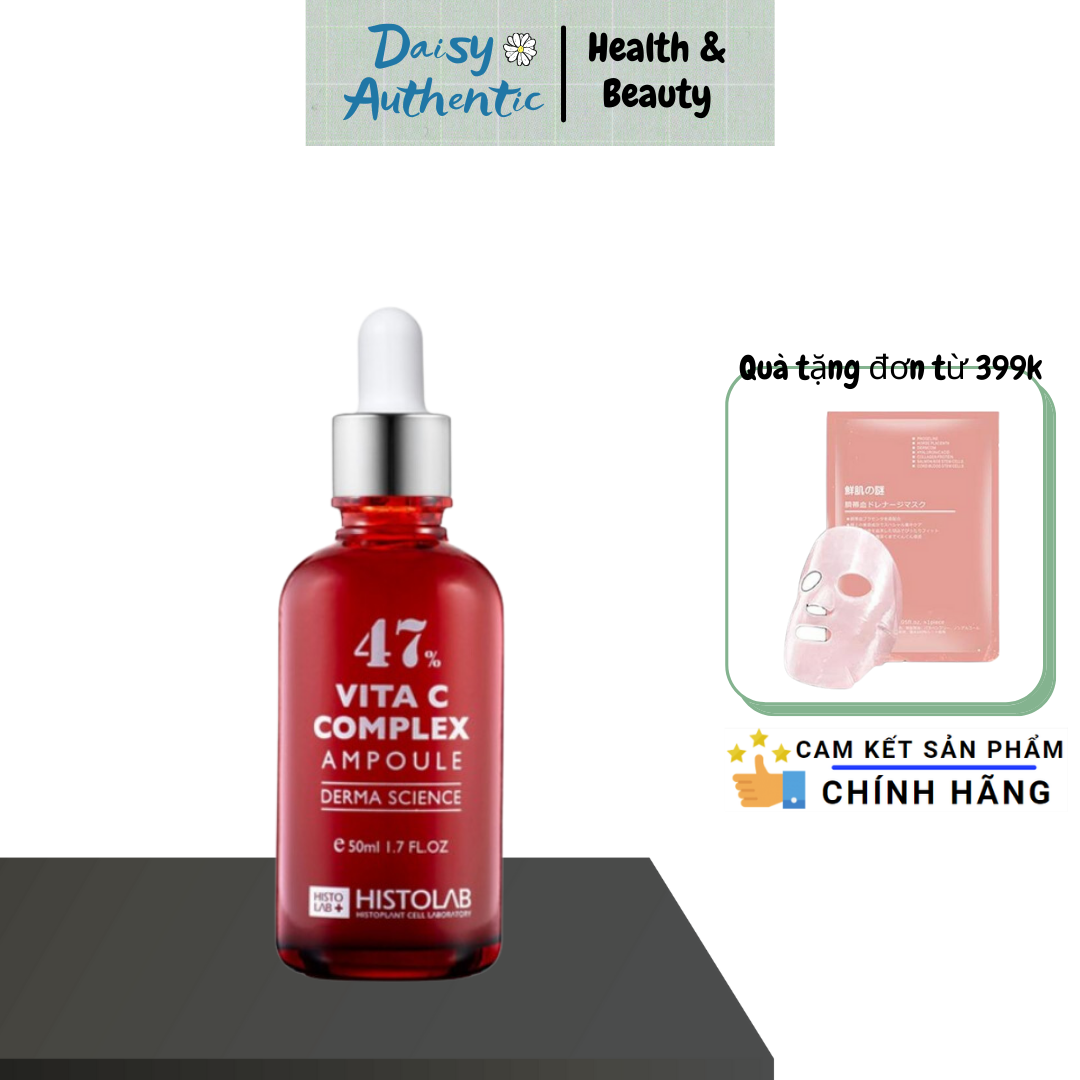 Serum histolab vitamin c complex ampoule 47% 50ml - tinh chất dưỡng trắng da