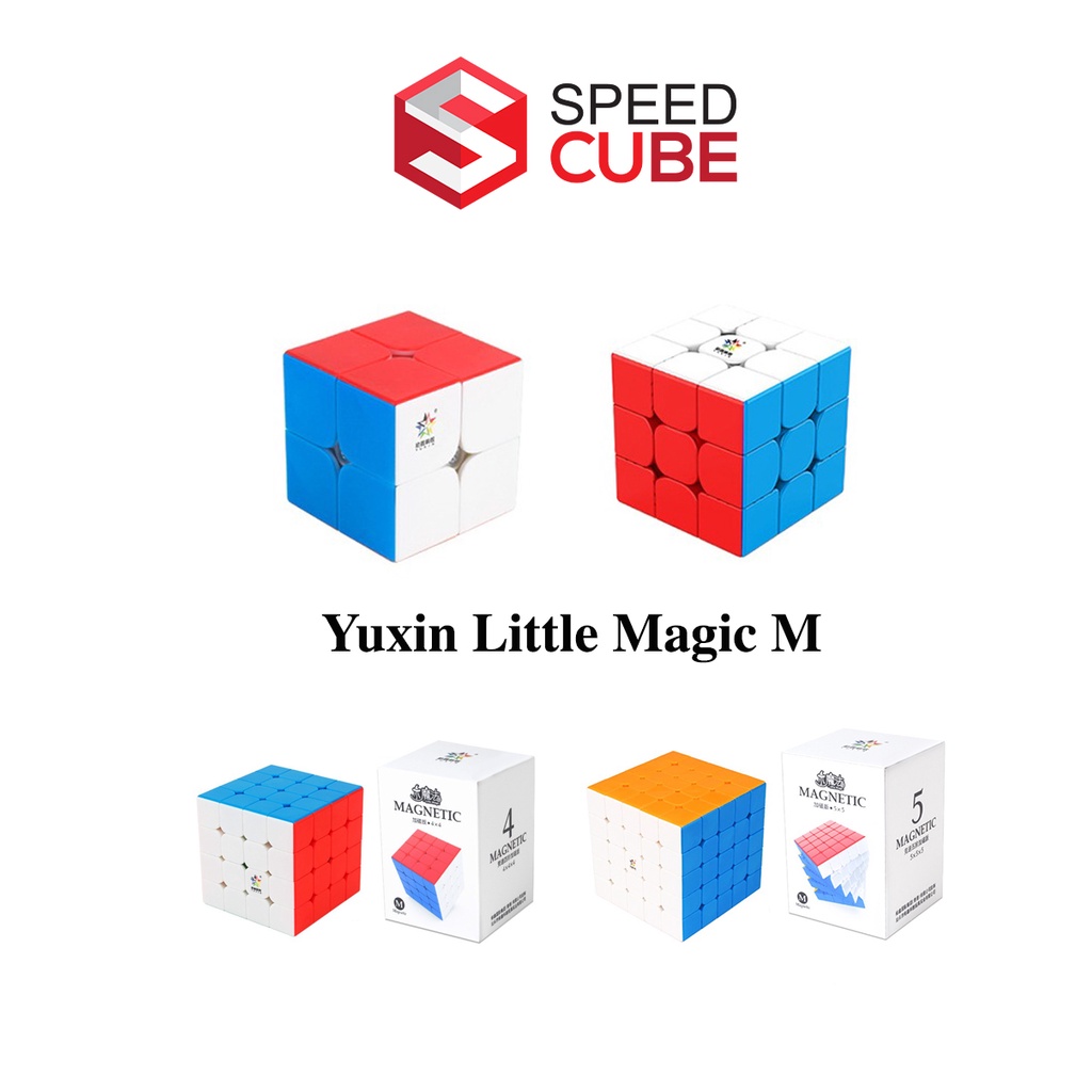 Combo rubik yuxin litle magic nam châm 2x2, 3x3, 4x4, 5x5 / rubik biến thể skewb, megaminx - shop speed cube