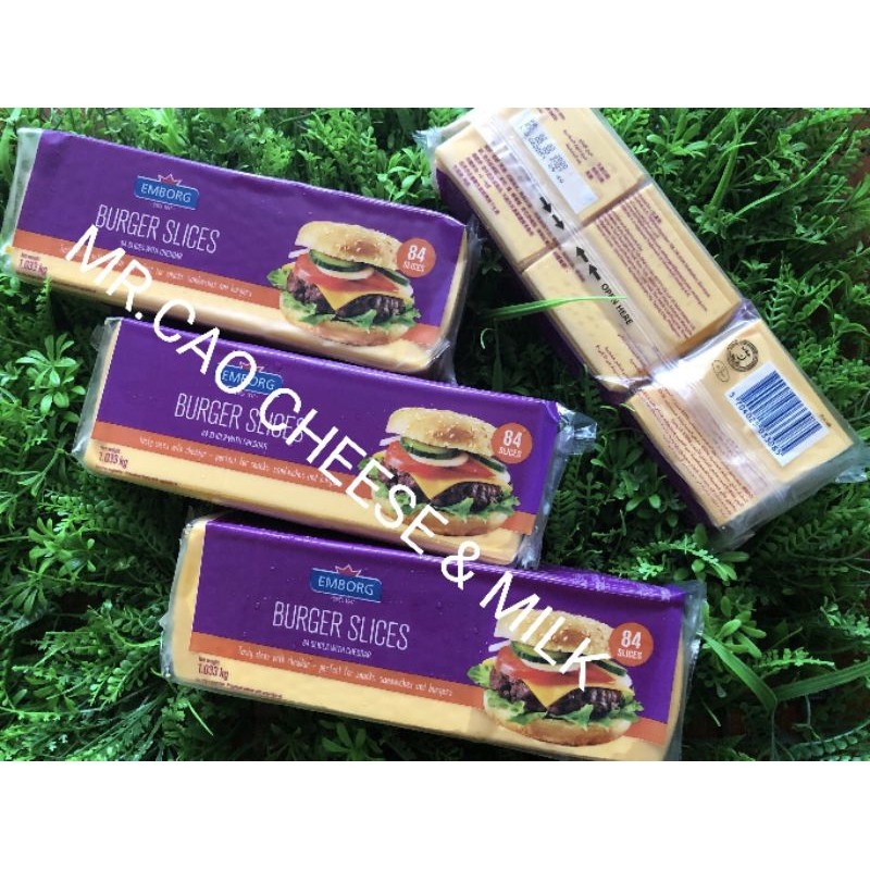 Phô mai lát Burger cheese slice 1kg- chỉ giao ở sài gòn