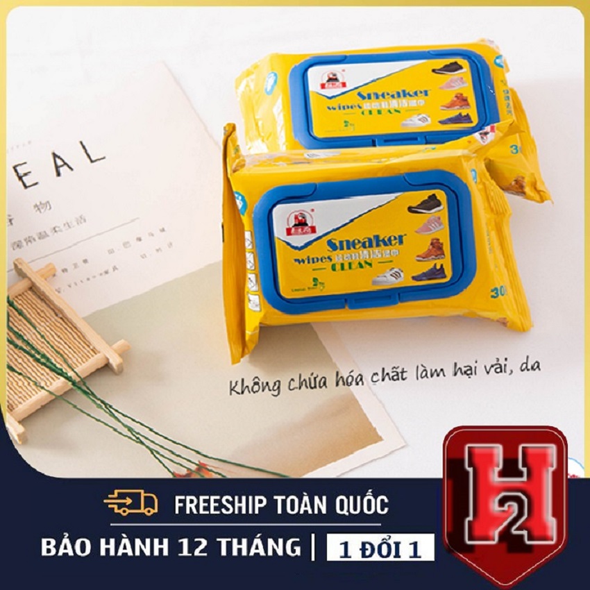 Giấy Lau Giày VN01,Siêu Sạch, Tiện Lợi, Dễ Dàng Sử Dụng, Gói 30 Tờ, Loại To, Không Gây Kích Ứng