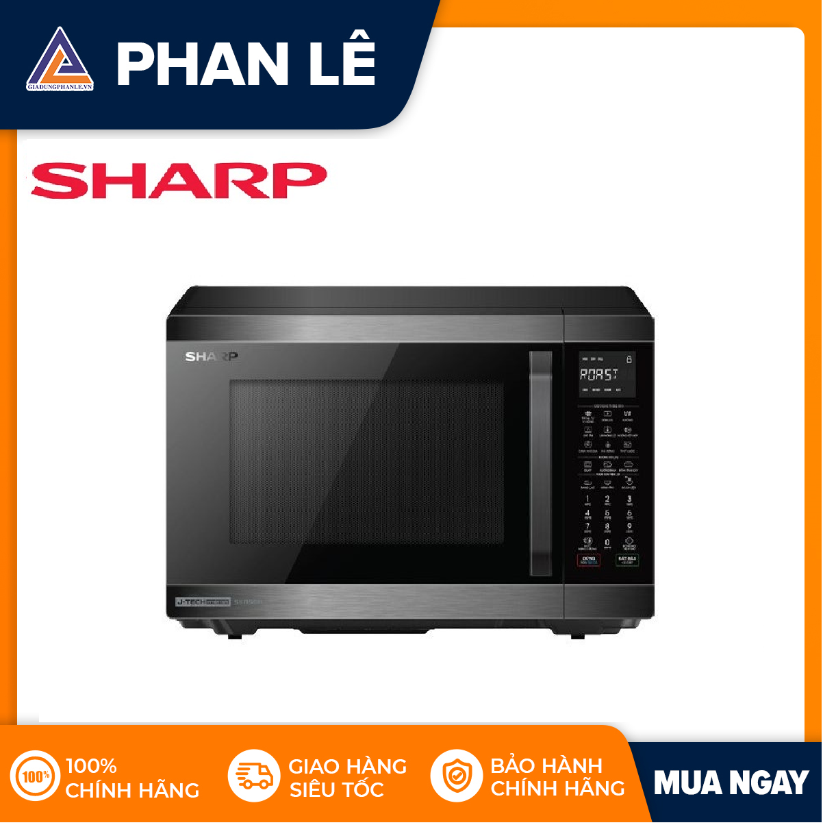 Lò vi sóng sharp r-c932xvn-bst 32 lít