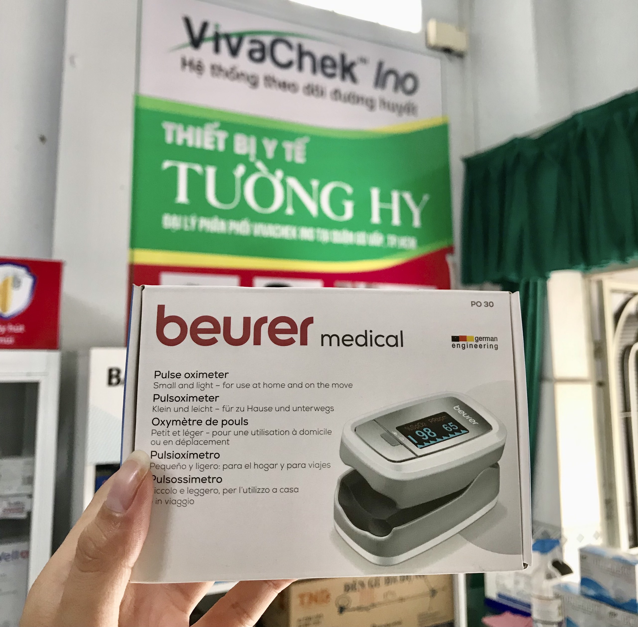 Beurer p030 blood oxygen detector