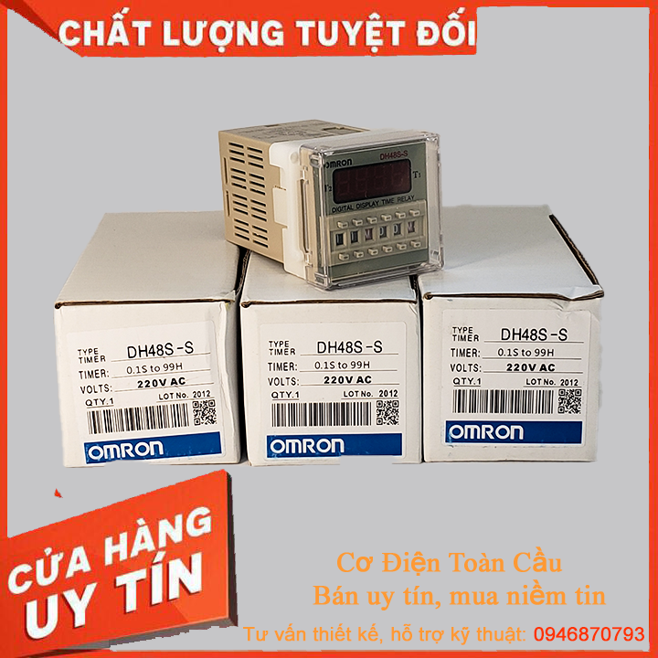 Rơ le thời gian ( Timer ) OMRON DH48S-S DH48S-1Z DH48S-2z