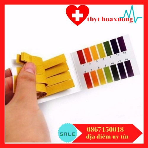 Giấy quỳ tím đo độ ph1 - 14