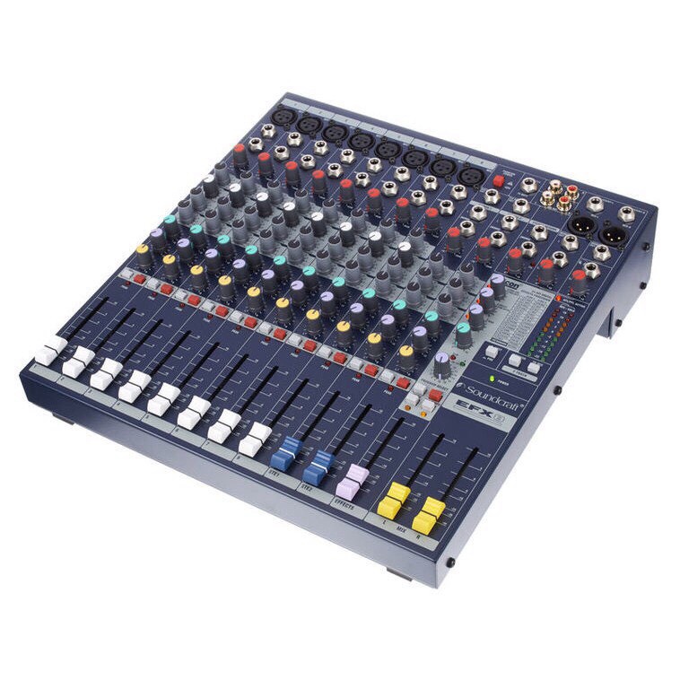 Bàn Trộn Âm Thanh Mixer Soundcraft Bàn Mixer Karaoke EFX8 Tích Hợp 24 Bit Lexicon Xử Lý Hiệu Ứng Kỹ Thuật Số 8 Line Mono Và 2 Line Stereo Bộ Trộn Âm Thanh Chuyên Hát Livestream Karaoke Gia Đình Chuyên Nghiệp Âm Thanh Mượt Mà