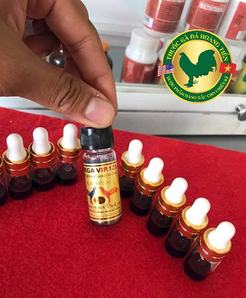 Mega vip 123- lọ chiết 5ml- tăng bo, tải cựa, lì đòn.