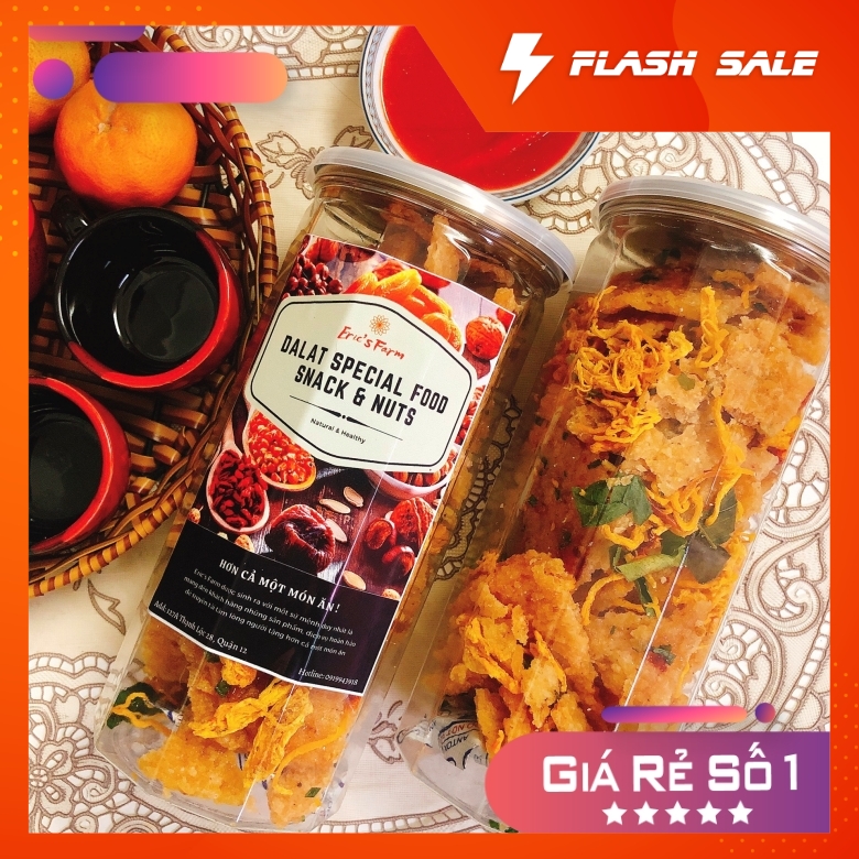 Cơm cháy khô gà 300g - thơm ngon - cực thấm vị