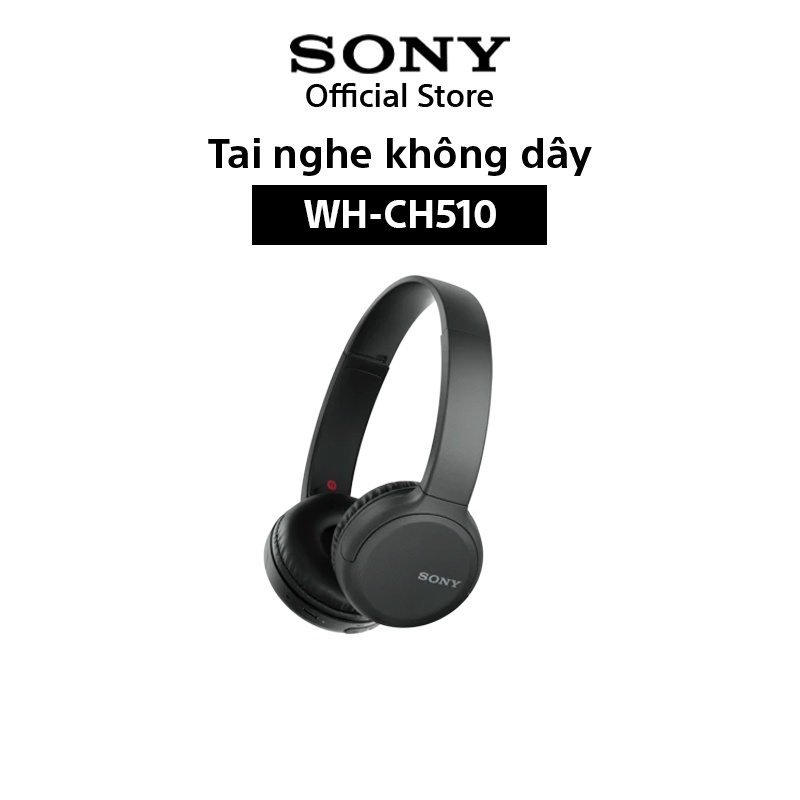 Tai nghe chụp tai bluetooth sony wh-ch510 - hàng chính hãng sony việt nam bảo hành 12 tháng