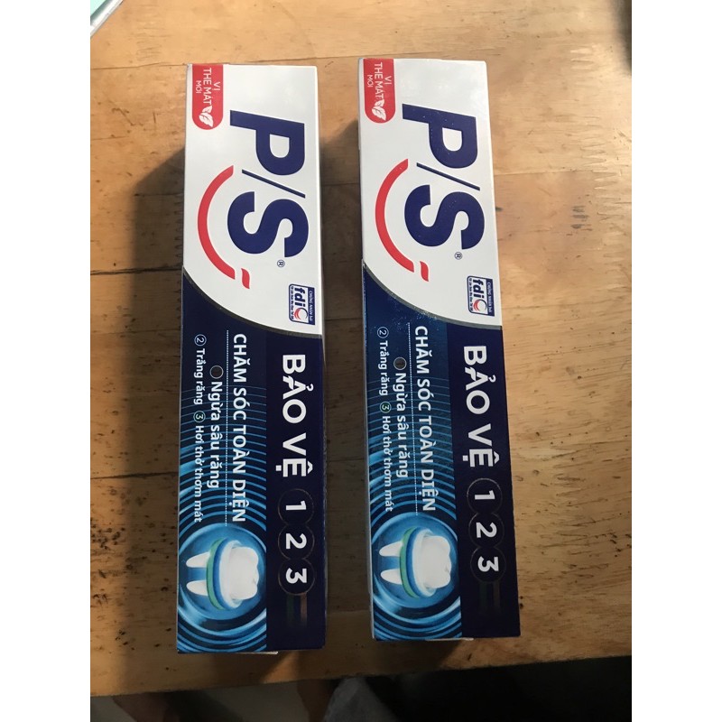 Combo 2cây kem đánh răng ps 123 .(190g)