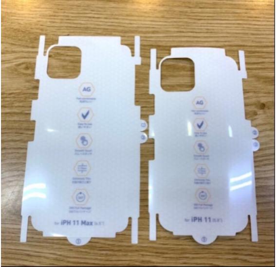 Miếng dán dẻo film PPF cho iPhone 11 Pro Max Full viền và lưng máy bảo vệ siêu tốt