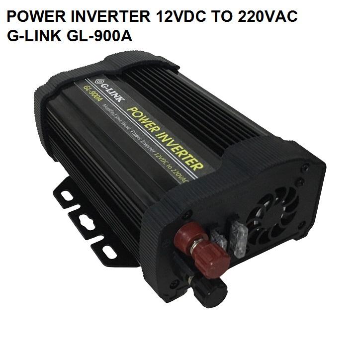 Máy đổi điện từ acquy 12v sang 220v power inverter 12vdc to 220vac g-link gl-900a