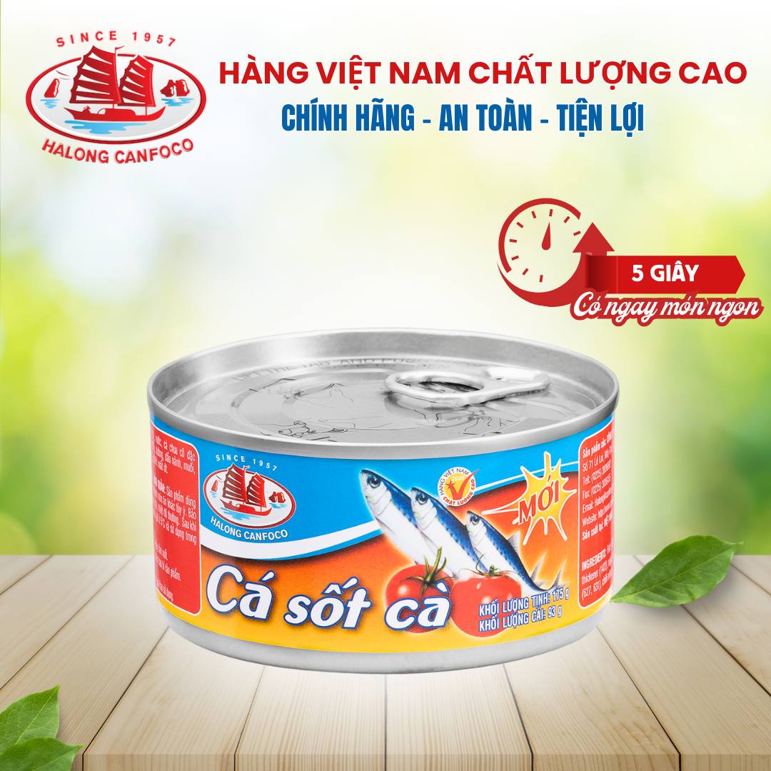 Cá sốt cà 175g - Đồ Hộp Hạ Long