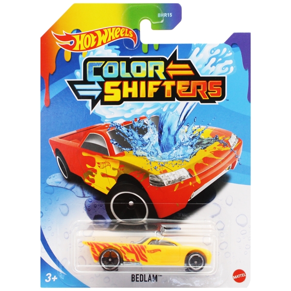 Siêu xe đổi màu hot wheels bhr15 - bedlam