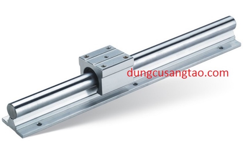 Thanh trượt tròn có đế sbr 20mm dài 1m / ray trượt sbr 20mm dài 1m