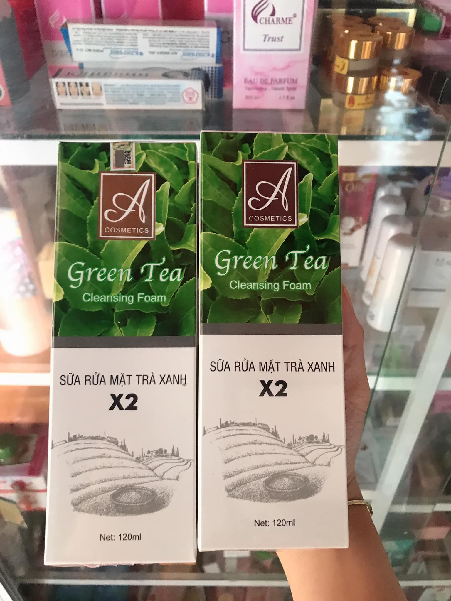 Sữa Rửa Mặt Trà Xanh A Cosmetics Chính Hàng