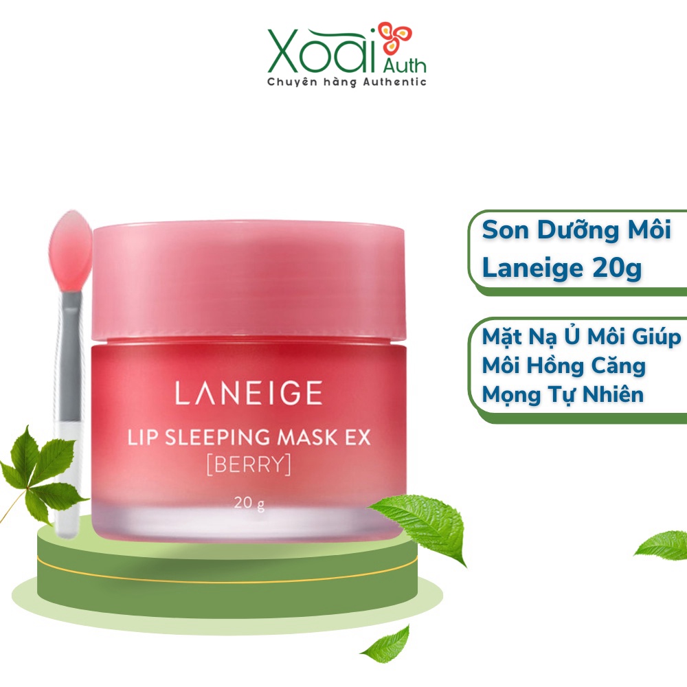 Son dưỡng môi laneige mặt nạ ủ môi 20g giúp môi hồng căng mọng tự nhiên