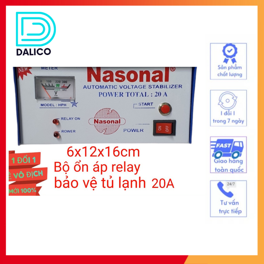 Ổn áp bảo vệ tủ lạnh nasonal