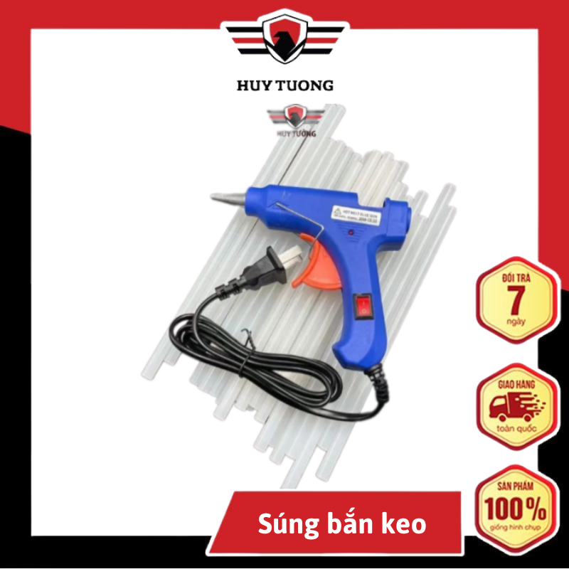  Máy Bắn Keo Nến Máy Bắn Keo Silicon Súng Bắn Keo Nến Silicon Loại Nhỏ Công Suất 20W Nóng Chảy Nhỏ Gọn Tiện Dụng - Huy Tưởng 