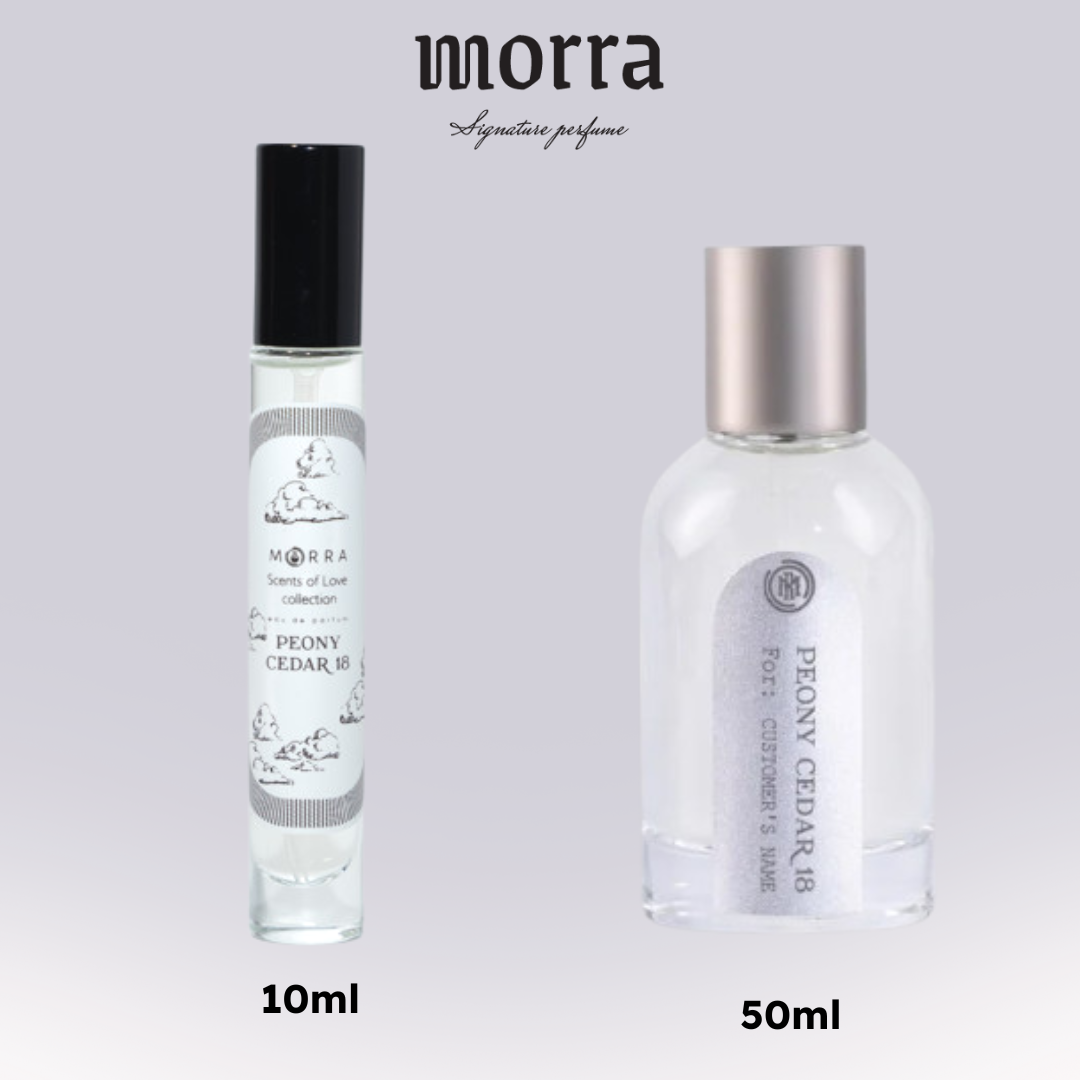 Nước Hoa Nữ Chính Hãng Morra Peony Cedar 18 Nguyên Liệu Nhập Pháp Hương
