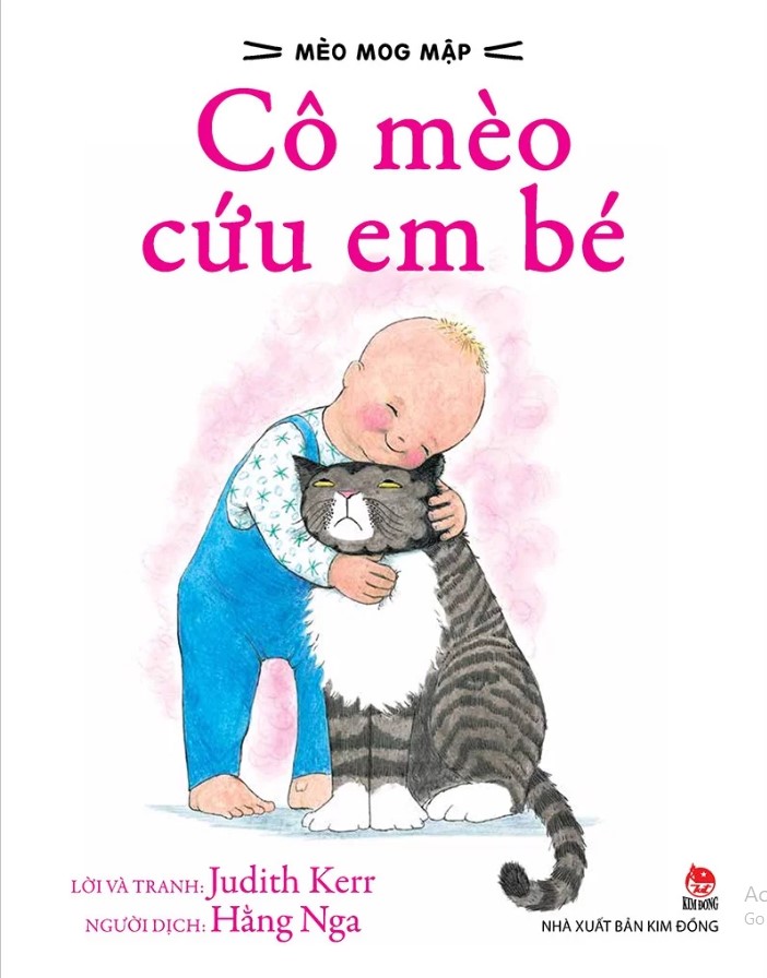 Mèo mog mập - cô mèo cứu em bé