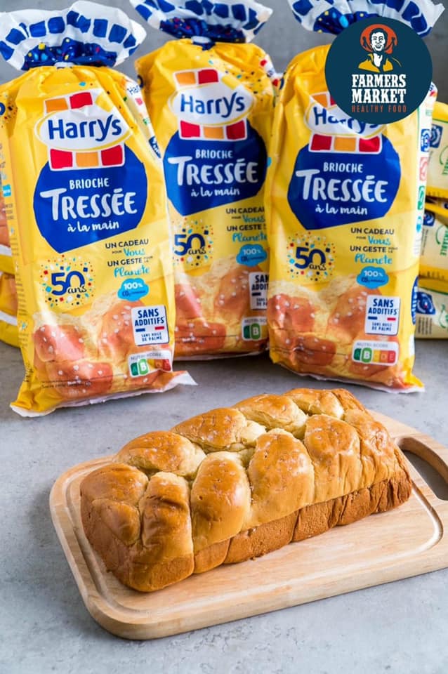 Bánh mỳ hoa cúc Harry Pháp TO 515Gr NEW DATE