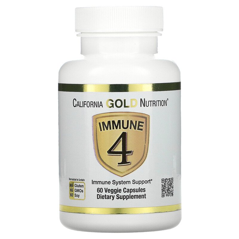 HCMHỗ trợ miễn dịch California Gold Nutrition Immune 4 Immune System