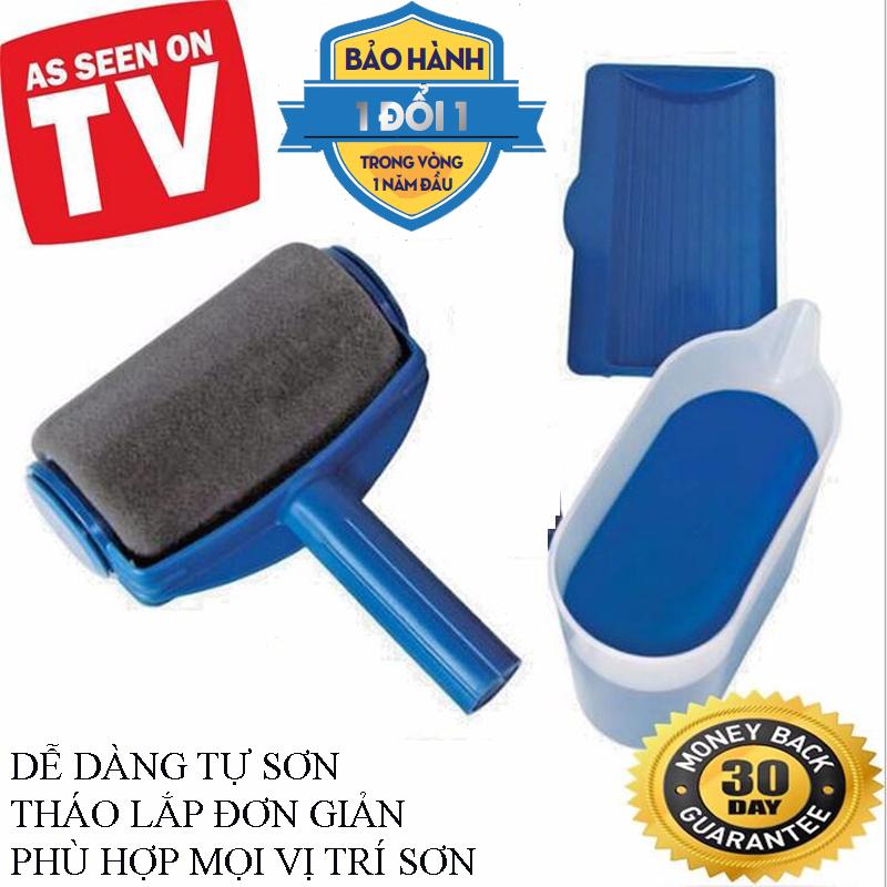 Cây lăn sơn,Bộ lăn sơn thông minh,Cây Lăn Sơn Thông Minh đa năng.Bộ Lăn Sơn Thông Minh 5 Chi Tiết - Dung Tích Con Lăn Chứa Tới 700 ml Dễ Dàng Sử Dụng. BẢO HÀNH 1 ĐỔI 1 BỞI LUCKY STORE SG.