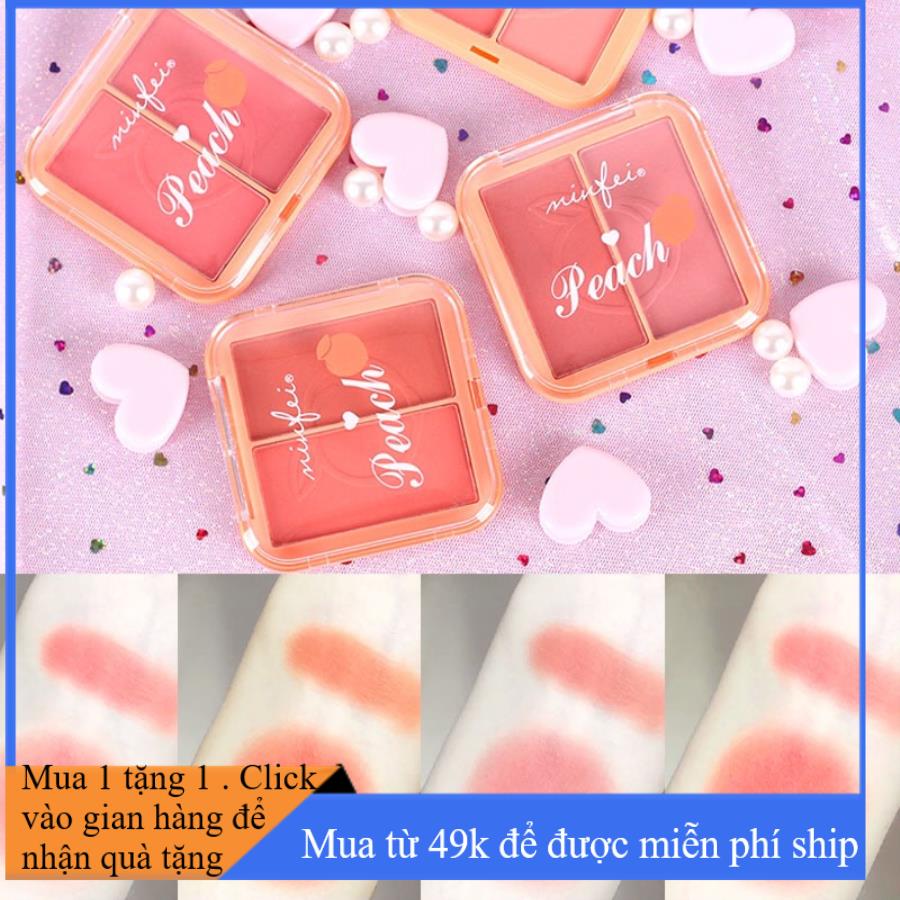 Má hồng MINFEI 2 mầu hợp chất quả đào