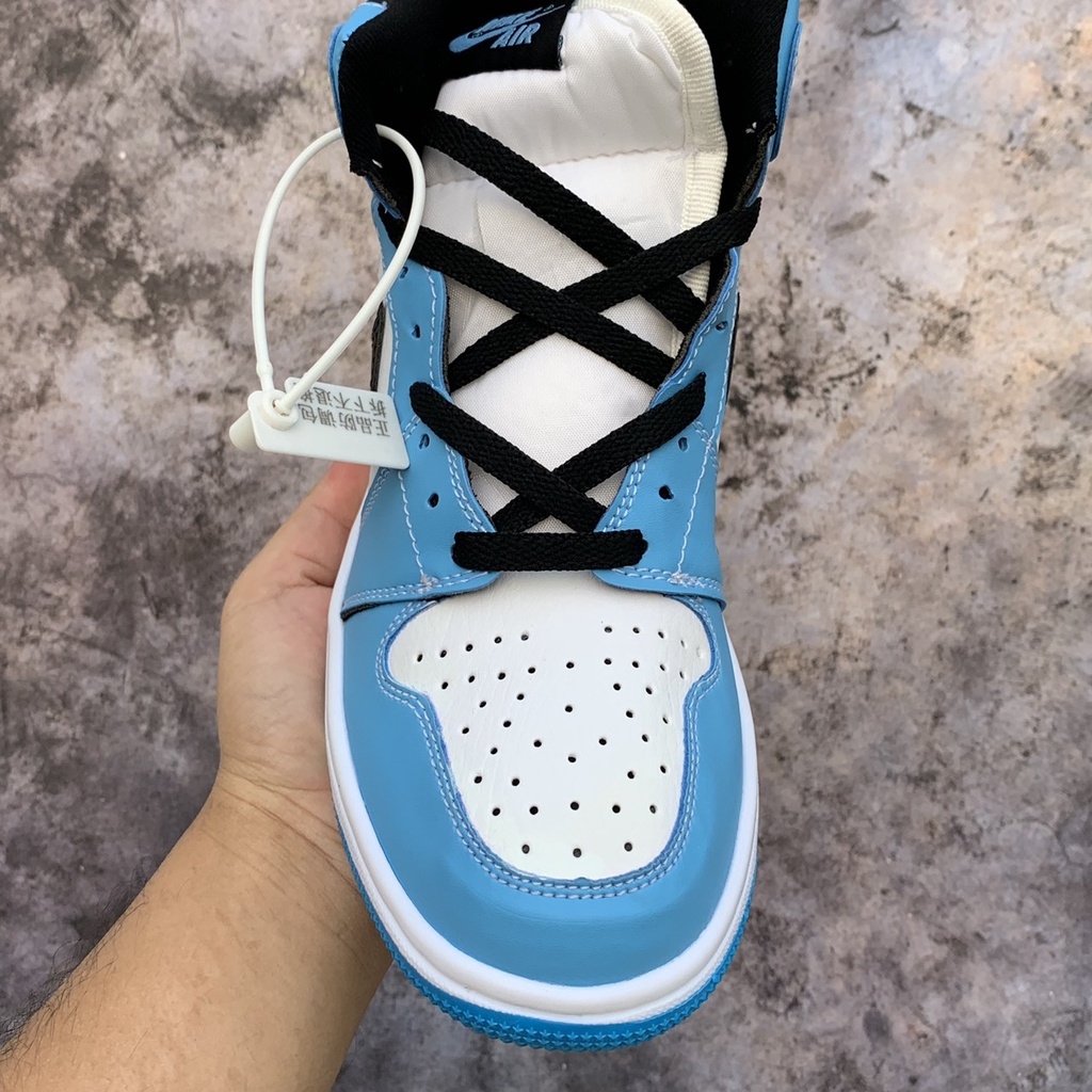 ۩┋☑  GIÀY thể thao JORDAN 1 CAO CỔ JD1 XANH DƯƠNG high blue mới nhấthot trend