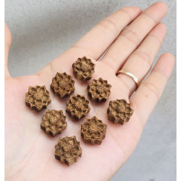 Charm Hoa Sen Trầm Hương Tốc - Phụ Kiện Thời Trang.PhuongMai_Jewelry