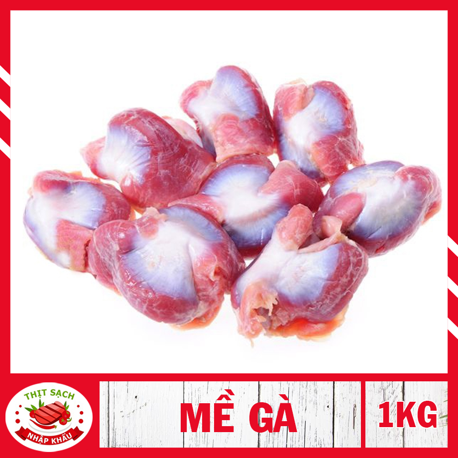 [Chỉ giao - HCM ]  1kg Mề gà Seara Brazil loại ngon (đóng hút chân không )