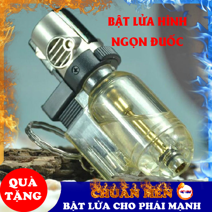 Bật lửa gas khò Chuẩn Men ngọn đuốc trong suất chất liệu nhựa sang cứng cáp độc lạ & sang trọng - GD0168