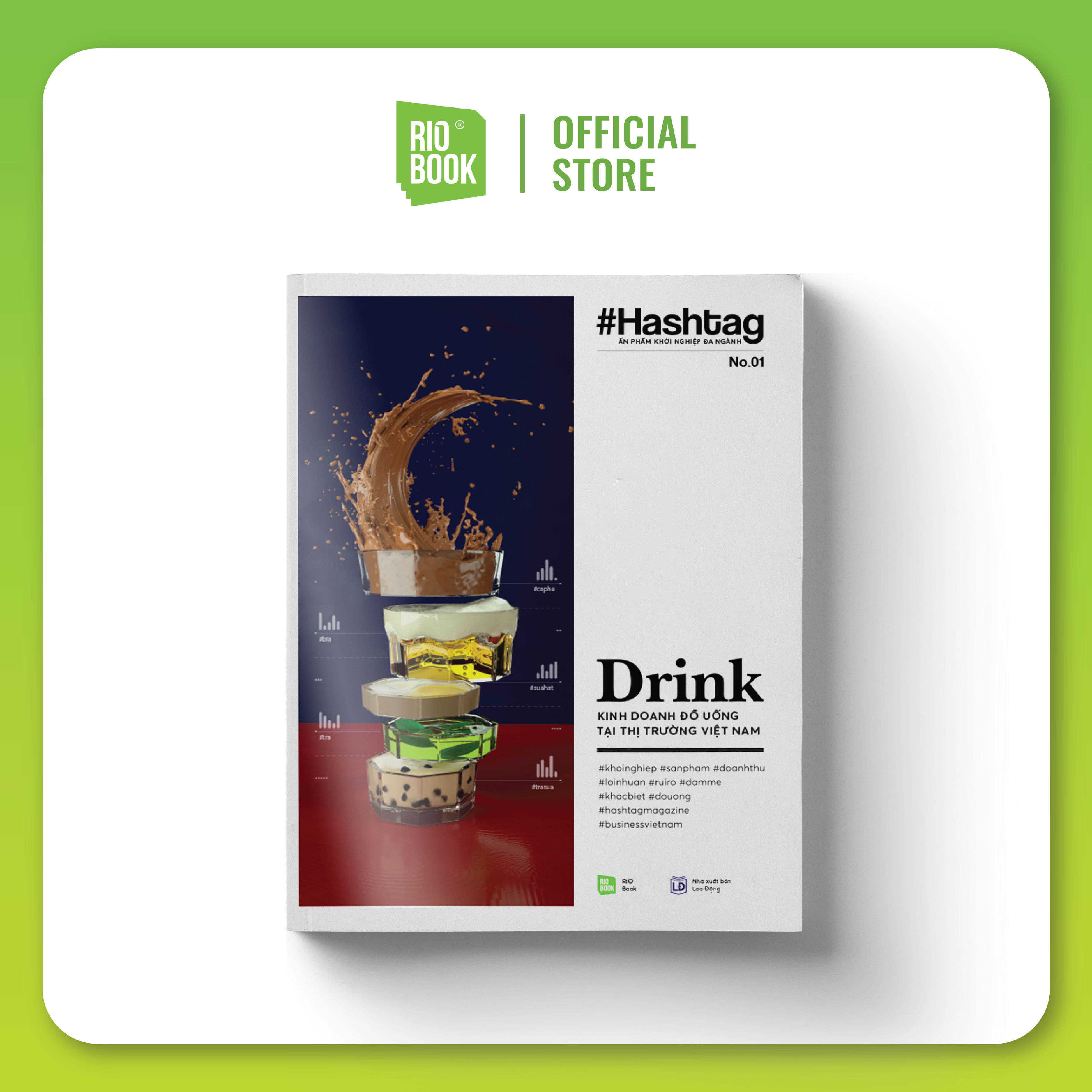 Sách RIO Book Kinh doanh/Khởi nghiệp - HASHTAG NO.1 DRINK - Kinh doanh đồ uống tại thị trường Việt Nam