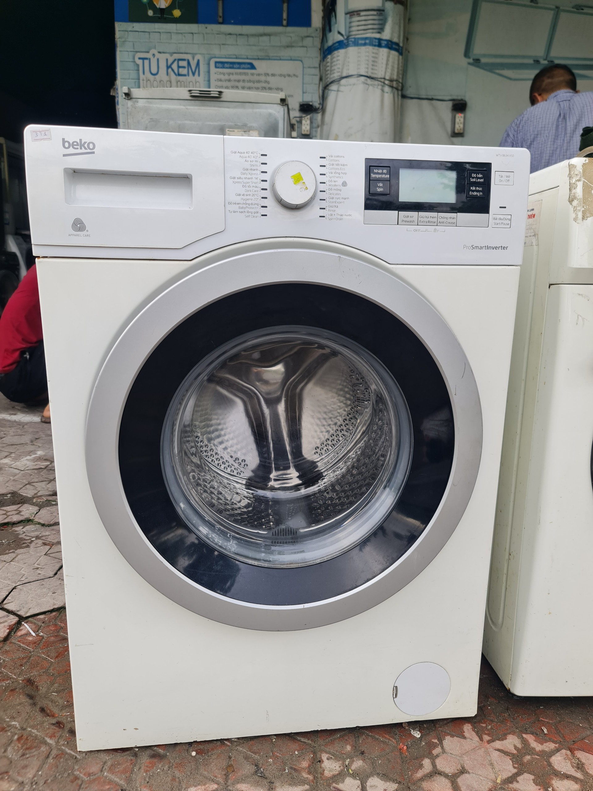 Thanh lý máy giặt Beko inverter 8.0 KG LH 0961.577.740 để đặt hàng nhanh