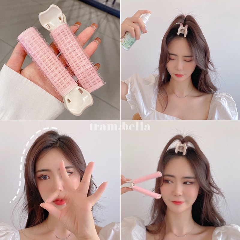 Kẹp phồng chân tóc kẹp uốn tạo kiểu tóc
