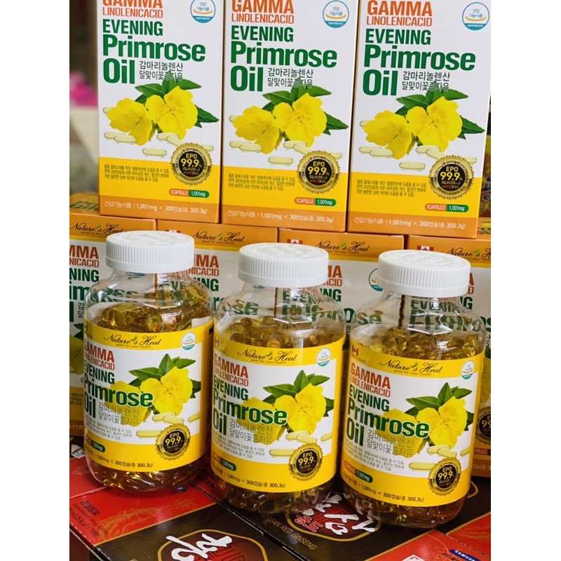 [HCM]Tinh dầu hoa anh thảo Hàn Quốc - 300 viên