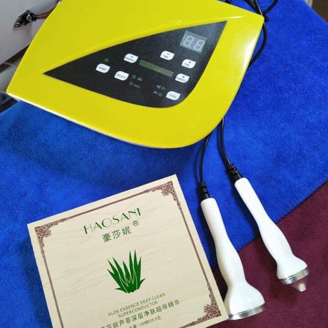 Combo máy hút chì thải độc B627 và 100 viên thải chì Haosani