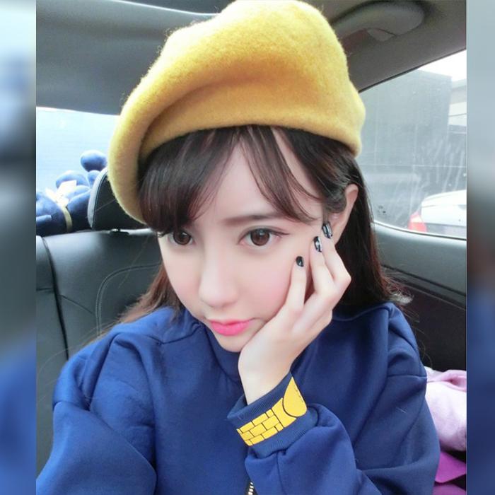 Nón len kiểu bánh tiêu Kmfashion