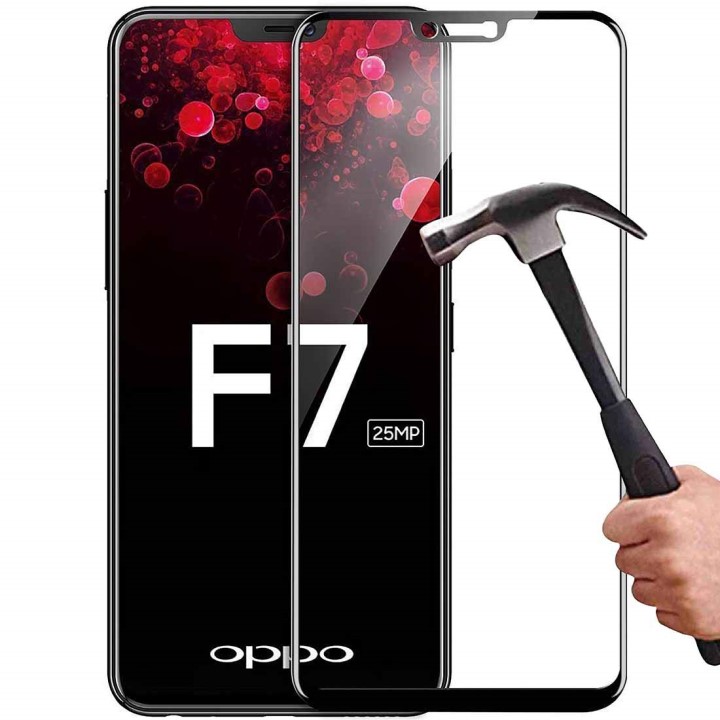 Kính cường lực oppo f7 full màn hình